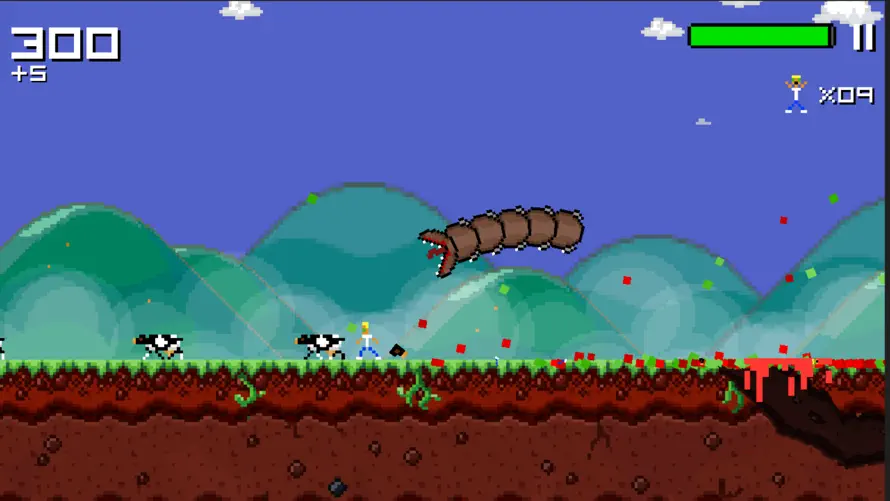Super Mega Worm screenshot 1