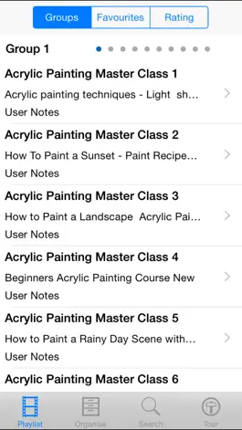 Game screenshot Acrylic Painting Master Class apk