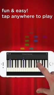 tiny piano - free songs to play and learn! iphone screenshot 1