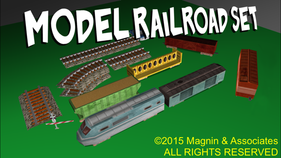 #1. Model Railroad Set (iOS) 由: Magnin & Associates