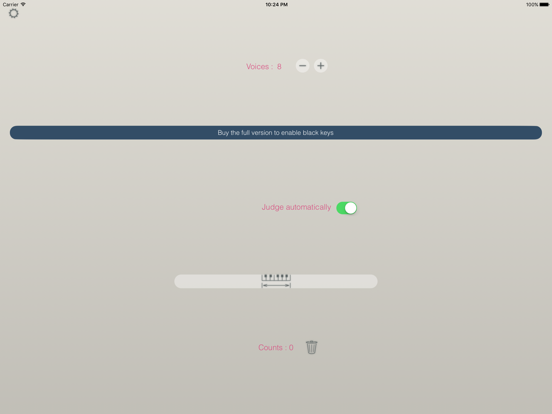 JustPitch Lite iPad screenshot 2 - Music app