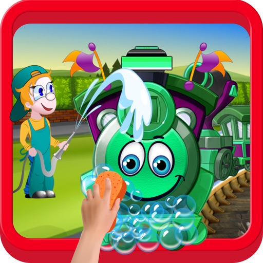 Train Wash Salon – Cleanup & fix rusty & messy locomotive in this washing game iOS App