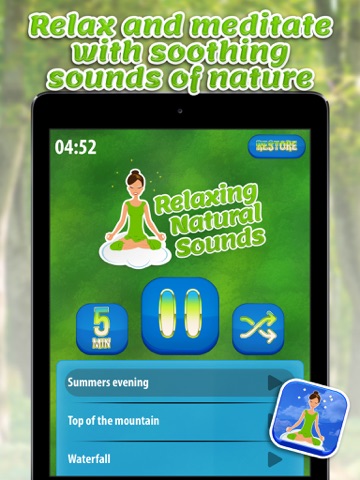 Screenshot #5 pour Sons de la nature relaxants - musique d'ambiance pour la méditation et le sommeil profond