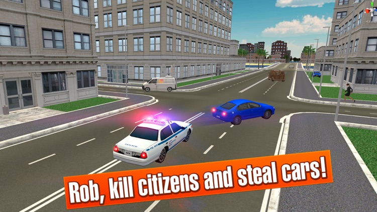 California Car Theft Race 3D