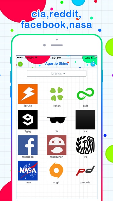 Screenshot #2 pour Skins for Agar.io !