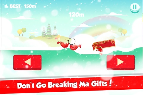 Santa Sleigh Christmas Rush - Winter Racing Madness for Presents screenshot 4