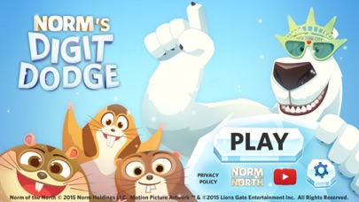 Screenshot #1 pour Norm of the North's Digit Dodge