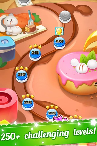 Cookie Fever 2 - Blast candy to win the scrubby pet screenshot 4