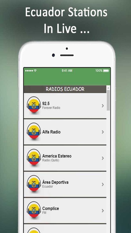 ´A Ecuatorianas Stations: Live Music, AM and FM
