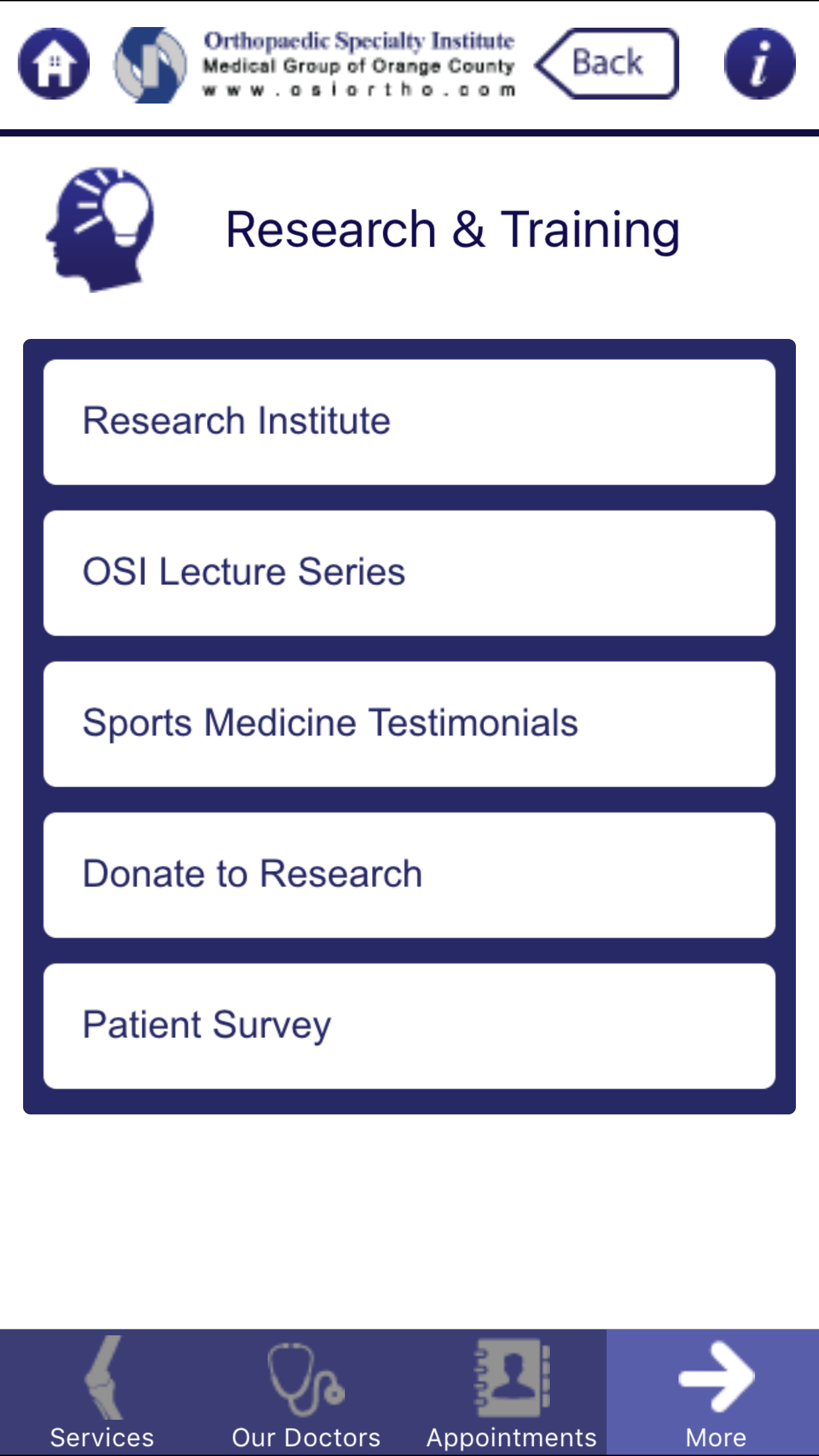 Orthopaedic Specialty Institute