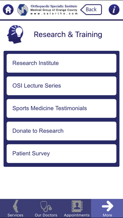 Screenshot #3 pour Orthopaedic Specialty Institute