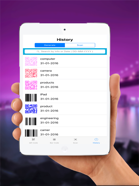 QR&Barcode Scanner:Generate and Read all type codeのおすすめ画像1