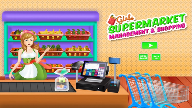 Supermarket Girl Shopping Games for Girls