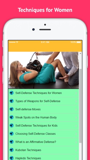 Self Defense - Techniques for Women(圖3)-速報App