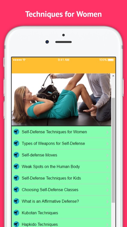 Self Defense - Techniques for Women