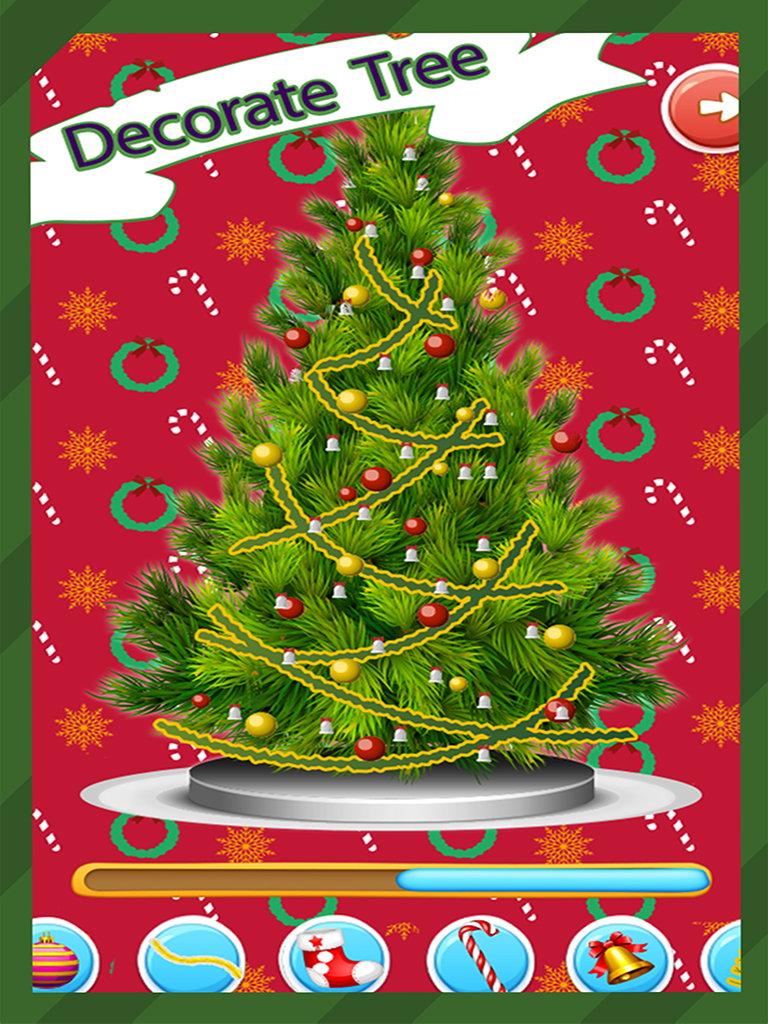 Christmas Tree Maker & Santa Dress up - An Xmas holiday game