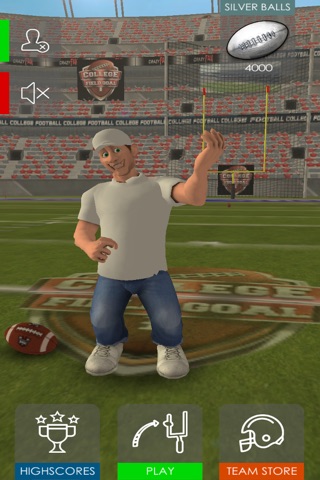 College Field Goal Challenge screenshot 2