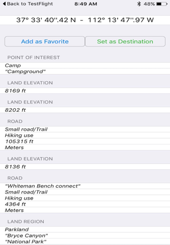 Bryce Canyon National Park - GPS Map Navigator screenshot 3