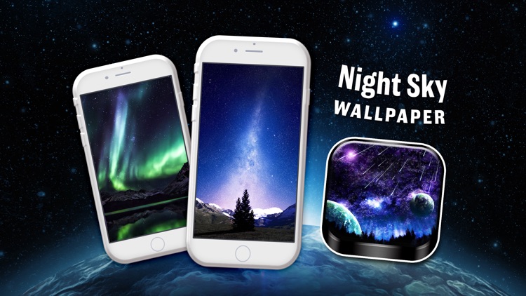 Night Sky Wallpaper – Cool HD Moon & Star.s Background For Home or Lock Screen