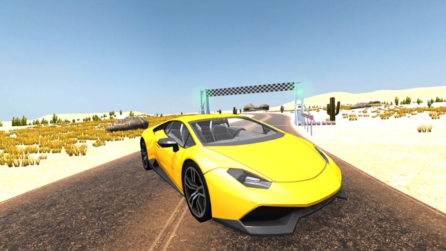 Extreme Dirt Desert Car Racing Simulator 3D(圖1)-速報App