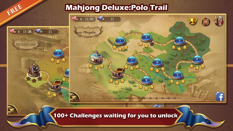 Mahjong Deluxe:Polo Trail screenshot-3