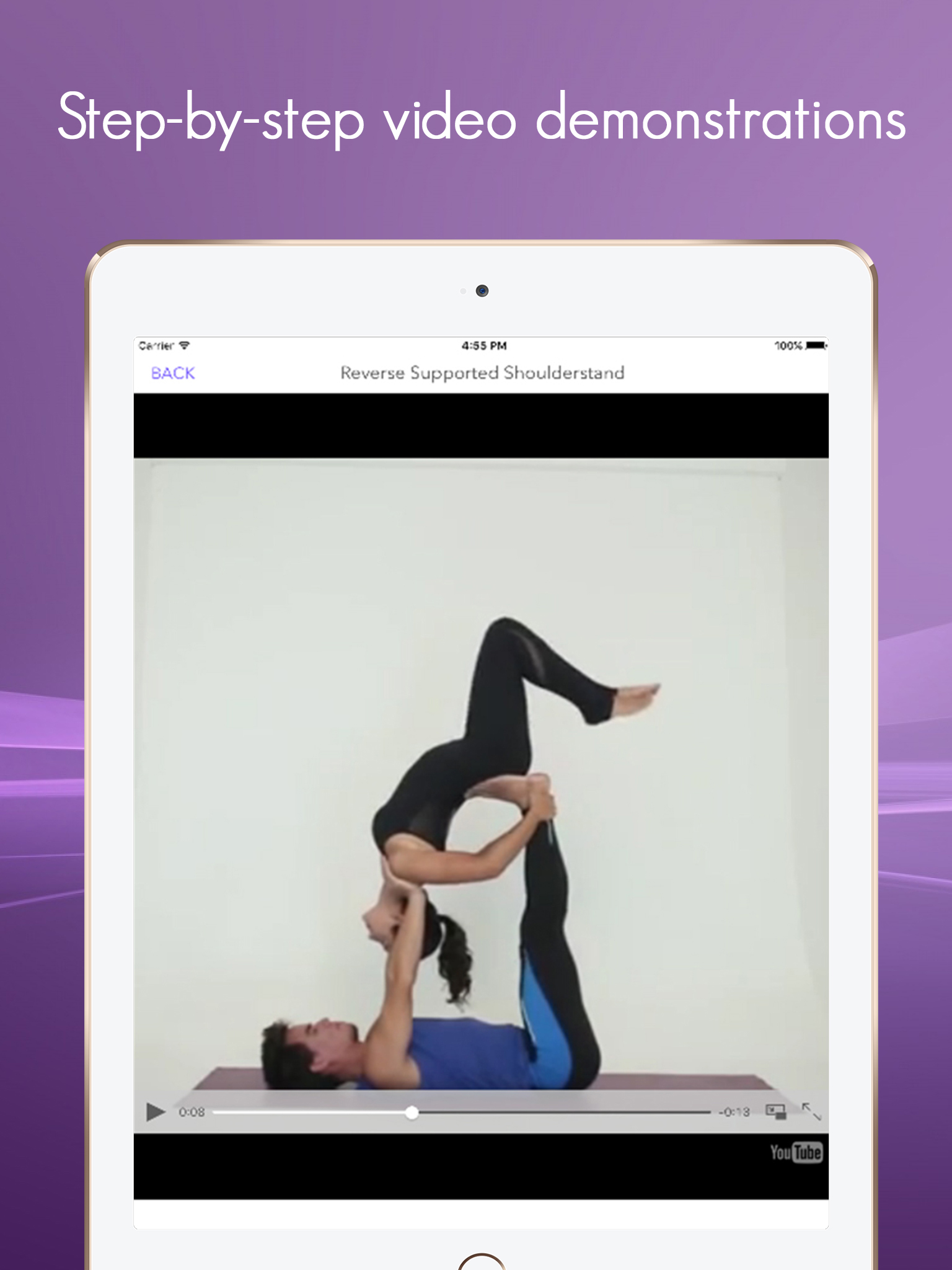 Acroyoga Guide - A visual guide with videos for acroyoga and yoga lovers.