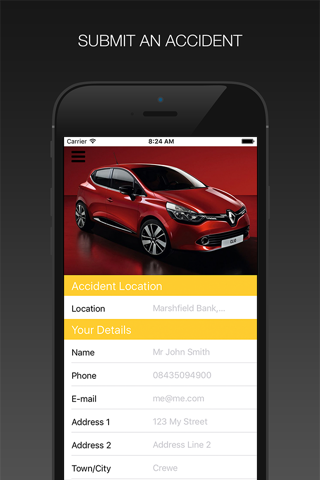Renault Insurance Claim screenshot 3