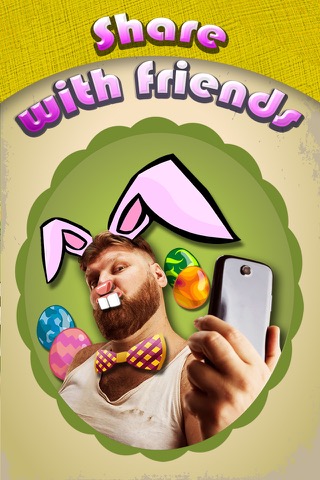 Easter Bunny Yourself - Holiday Photo Sticker Blender with Cute Bunnies & Eggsのおすすめ画像5