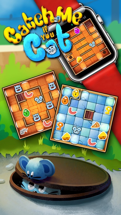 Screenshot #3 pour Catch Me If You Cat: Puzzle Game for Apple Watch