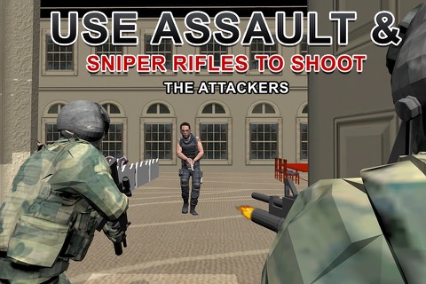 陸軍シューター社長の救助 - 極端な射撃シミュレーターのゲームのおすすめ画像2