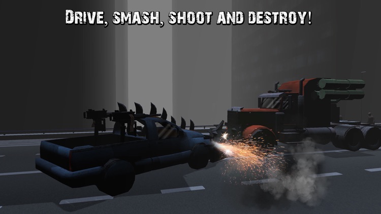 Zombie Death Car Racing 3D screenshot-3