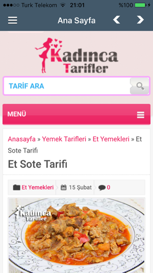 Kadınca Tarifler