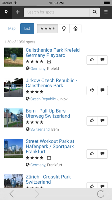 Screenshot #2 pour Calisthenics Parks