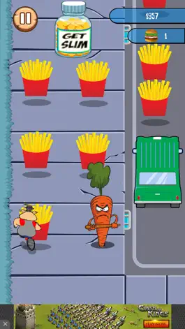 Game screenshot CHUBS: Junk Food Run apk