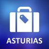 Asturias, Spain Detailed Offline Map