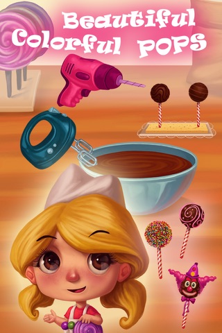 Candy City Fun - Cookie, Cake Pop, Frozen Ice Cream & Smoothie Maker screenshot 2