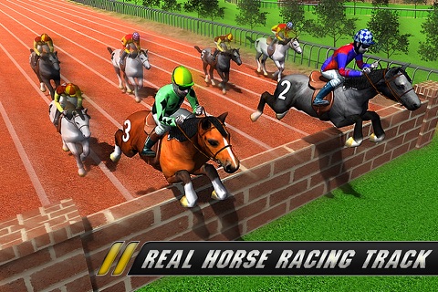 Virtual Horse Racing Simulator 3D – A race jockey simulation game screenshot 2
