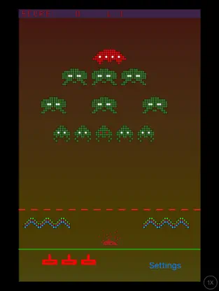 Attack Of The Martians, game for IOS