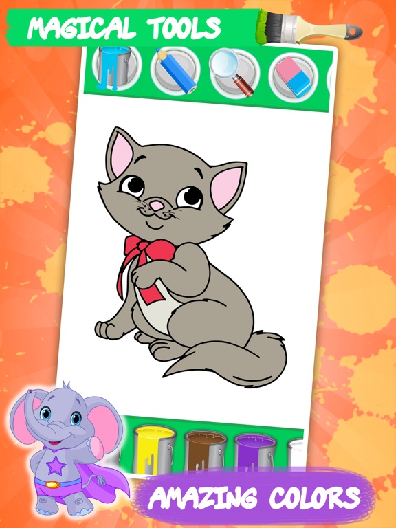 Screenshot #5 pour Livre de coloriage : Animaux