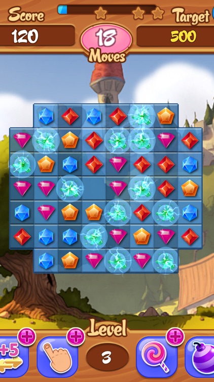 Pirates Treasure - Match 3 Puzzle Jewel Quest HD
