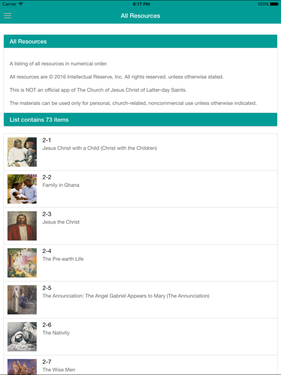 Screenshot #4 pour Primary 2 - LDS Primary 2 Resources