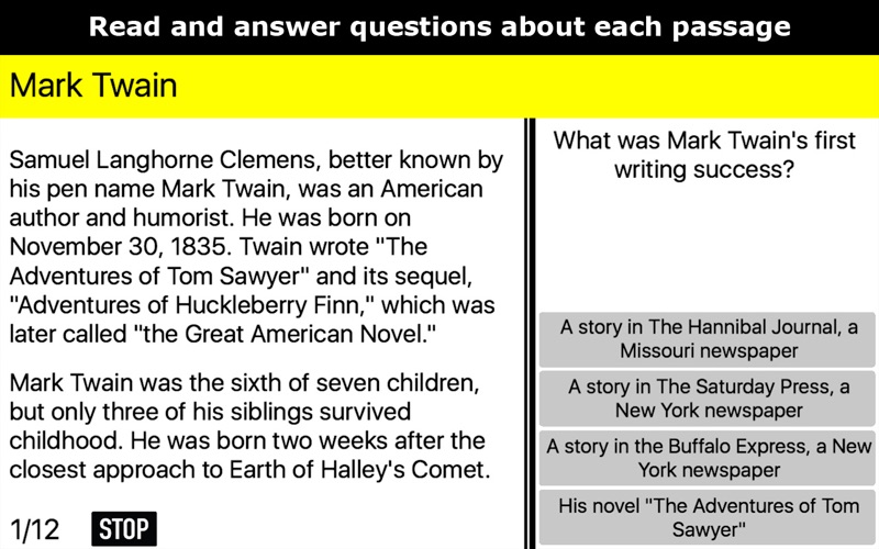 6th Grade Non-Fiction Reading Comprehension thumbnail 1
