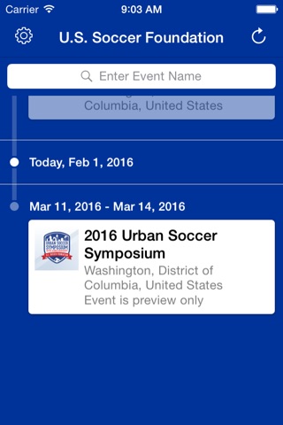 U.S. Soccer Foundation Events screenshot 2