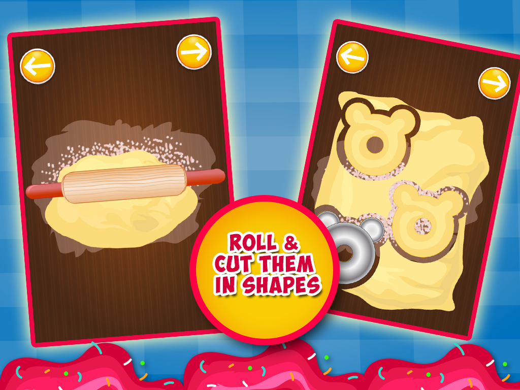 Donut Maker Salon - free Fun baby cotton candy cooking making & dessert sweet games for kids