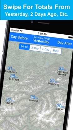 Alps Snow Map - Snow Reports screenshot 5