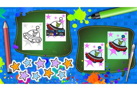 Coloring Book The Space screenshot 4