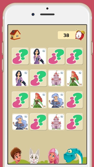 Memory game princesses: learning game of brian training for (圖5)-速報App