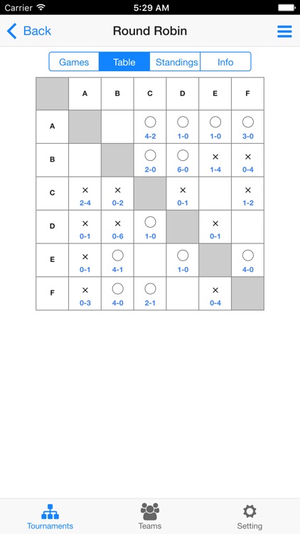 Baseball Tournament Maker