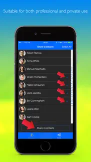 easy share kontakte - backup iphone bildschirmfoto 3