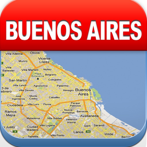 Buenos Aires Offline Map - City Metro Airport